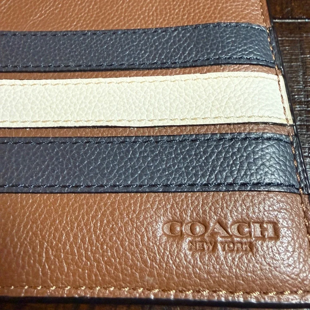 Coach bifold wallet